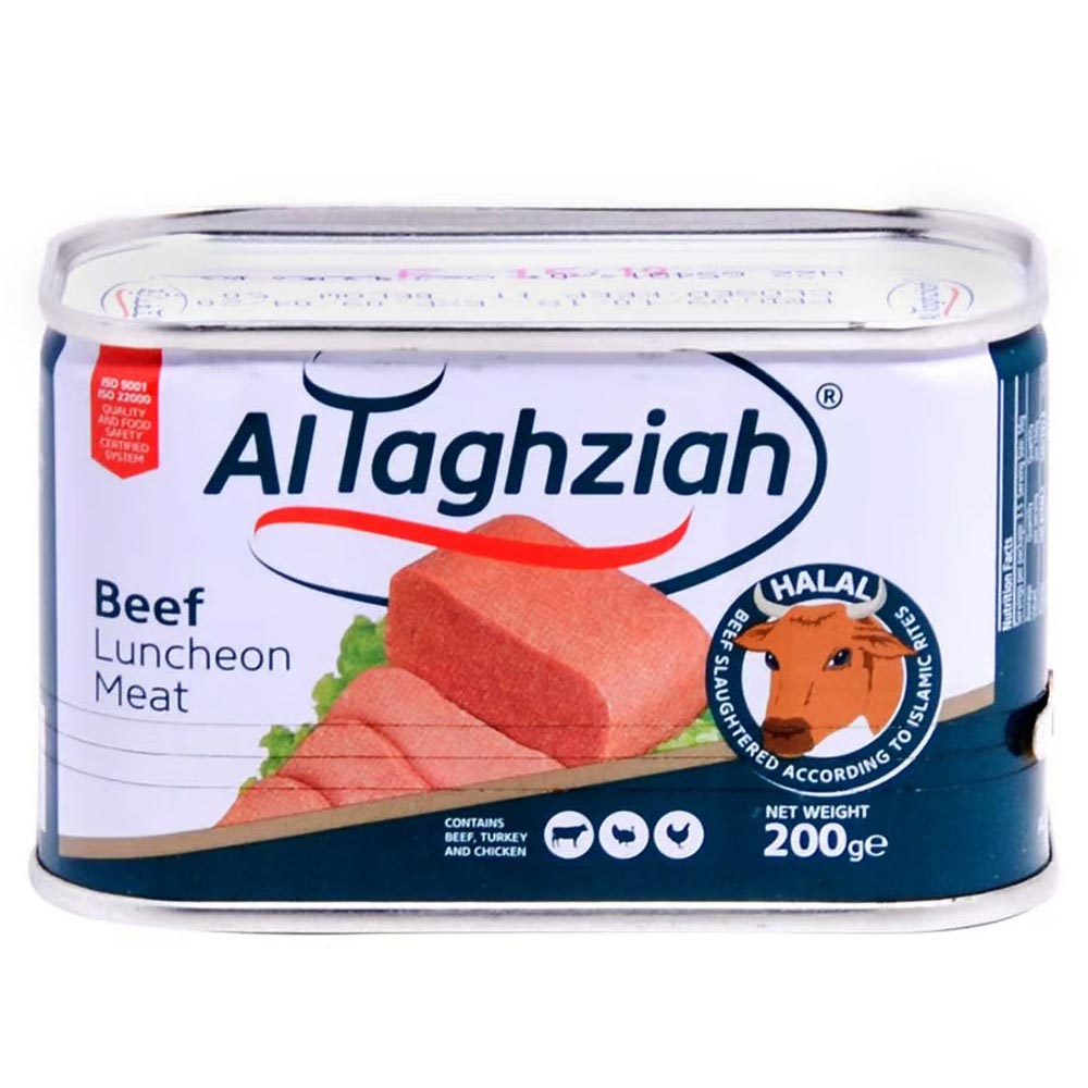 Al Taghziah Beef Luncheon Meat 200g