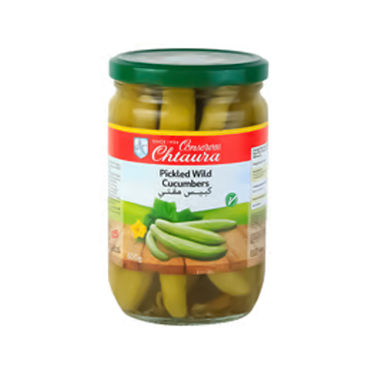 Chtaura Pickled Wild Cucumbers 600g