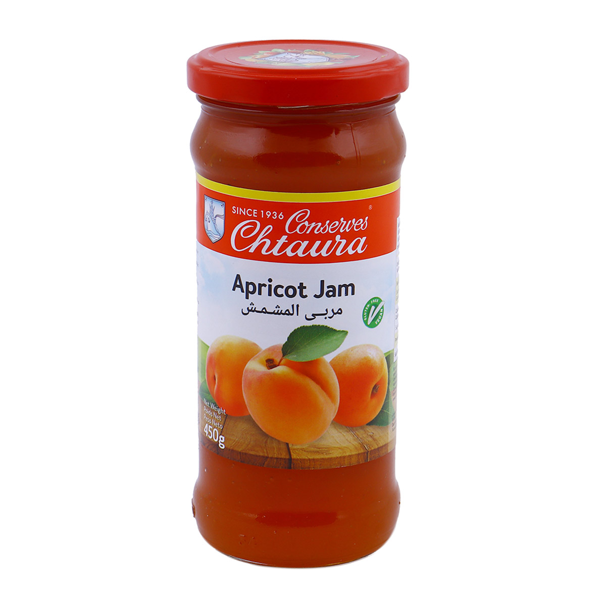 Conserves Chtaura Apricot Jam 450g