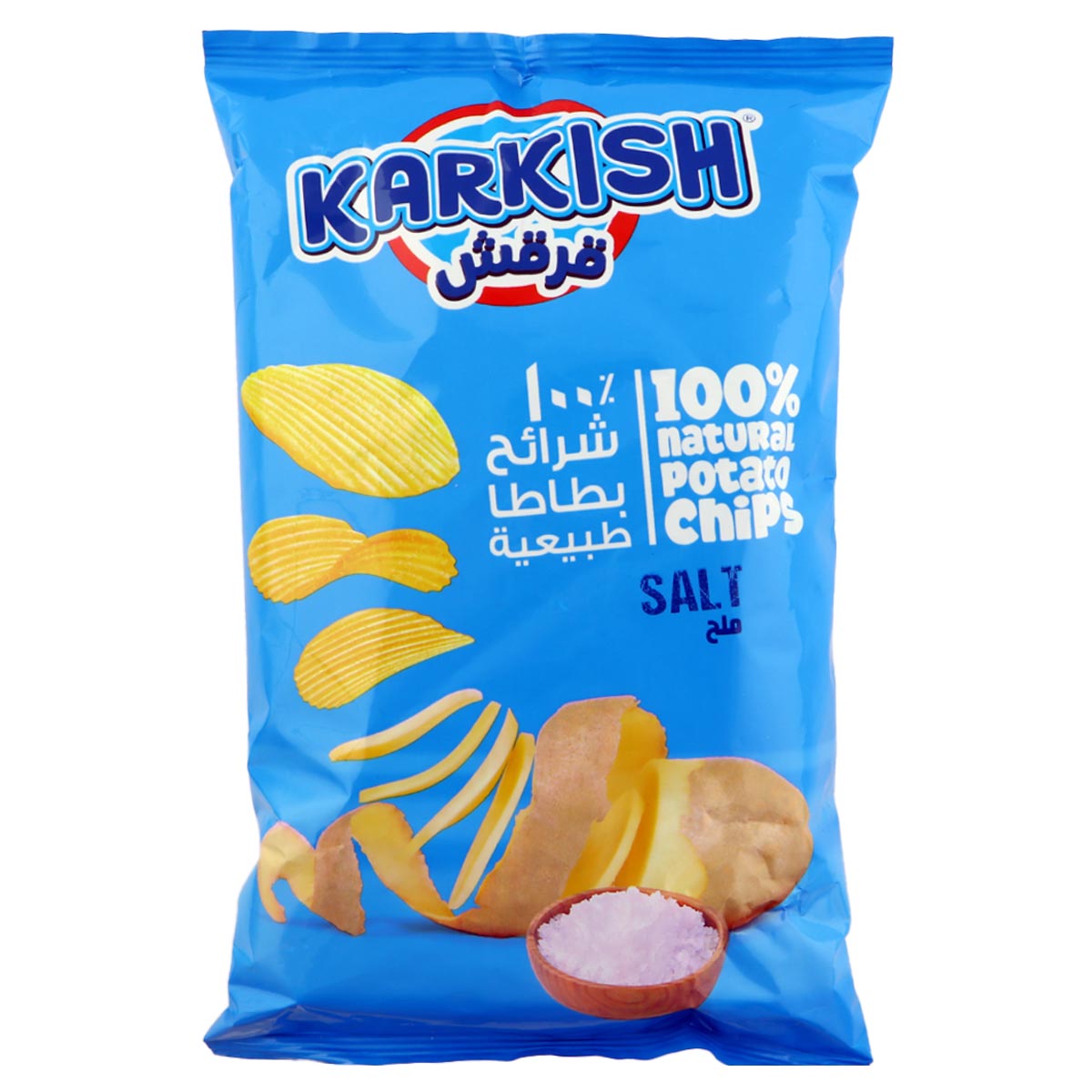 Karkish Natural Potato Chips Salt 85g