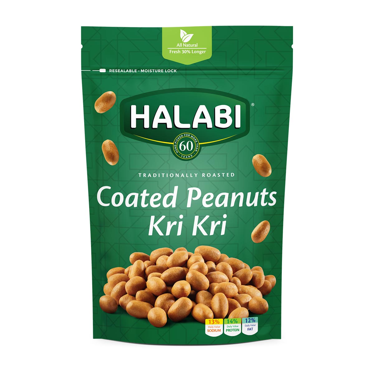 Halabi Roasted Coated Peanut Kri Kri 250g