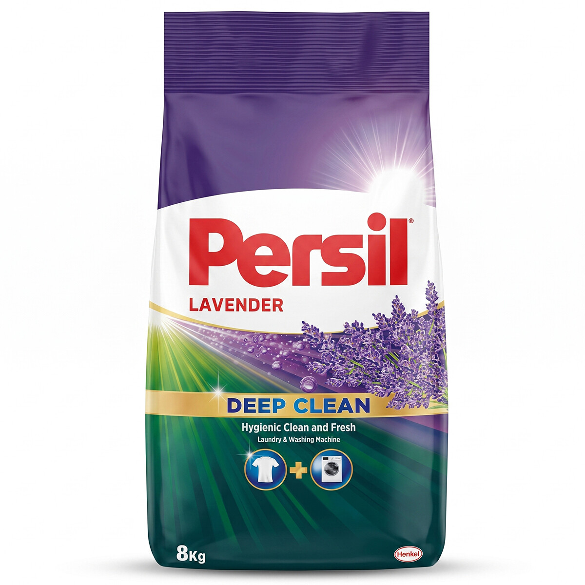 Persil Deep Clean Lavender Laundry Detergent Powder 8kg