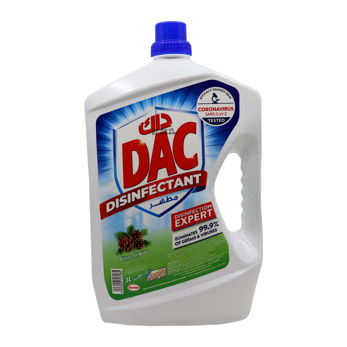 Dac Base Disinfectant Pine 4X3 ltr