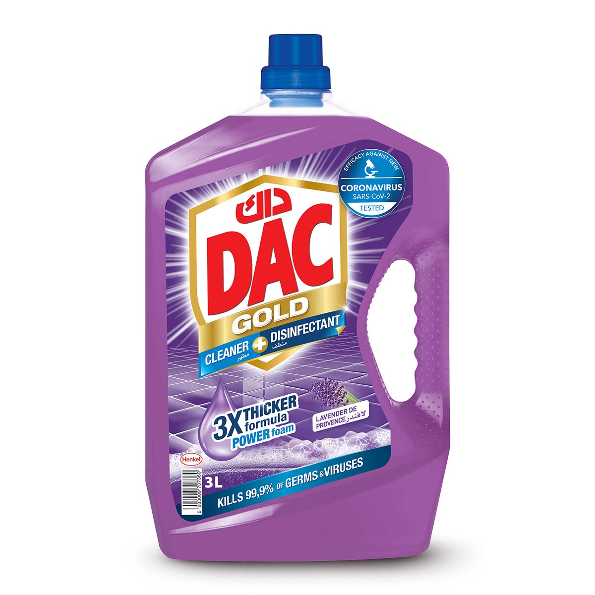 DAC Gold Cleaner Disinfectant Lavendar 3L