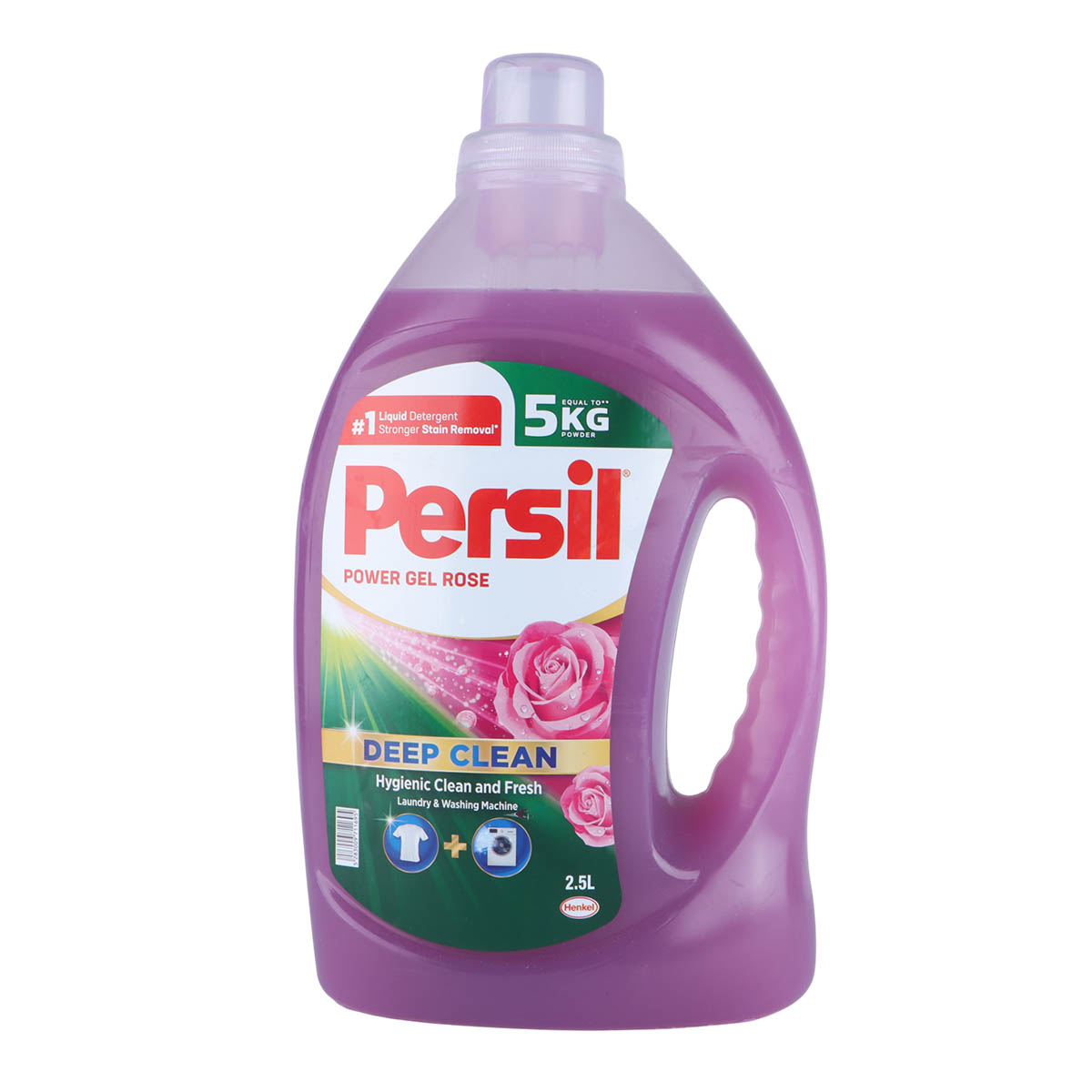 Persil Power Gel Rose Liquid Detergent 2.5L