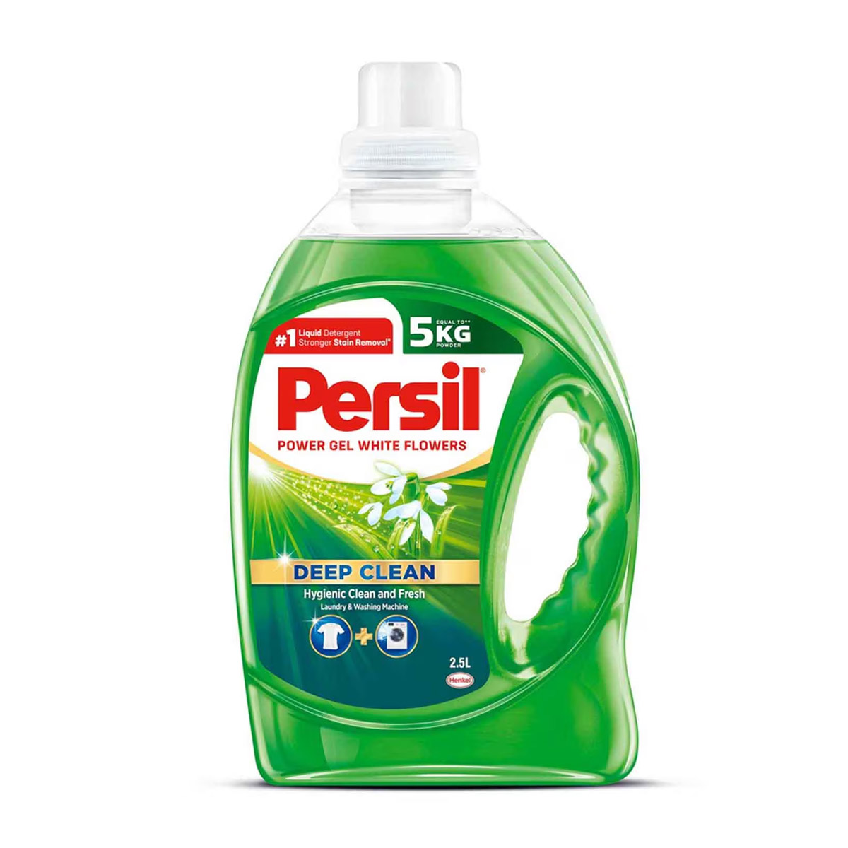 Persil Power Gel White Flowers Deep Clean Liquid Detergent 2.5L