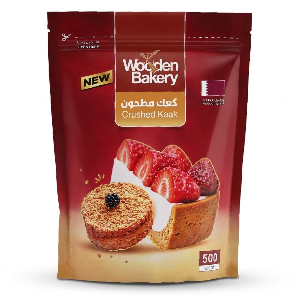 Wooden Bakery Crushed Kaak 500g