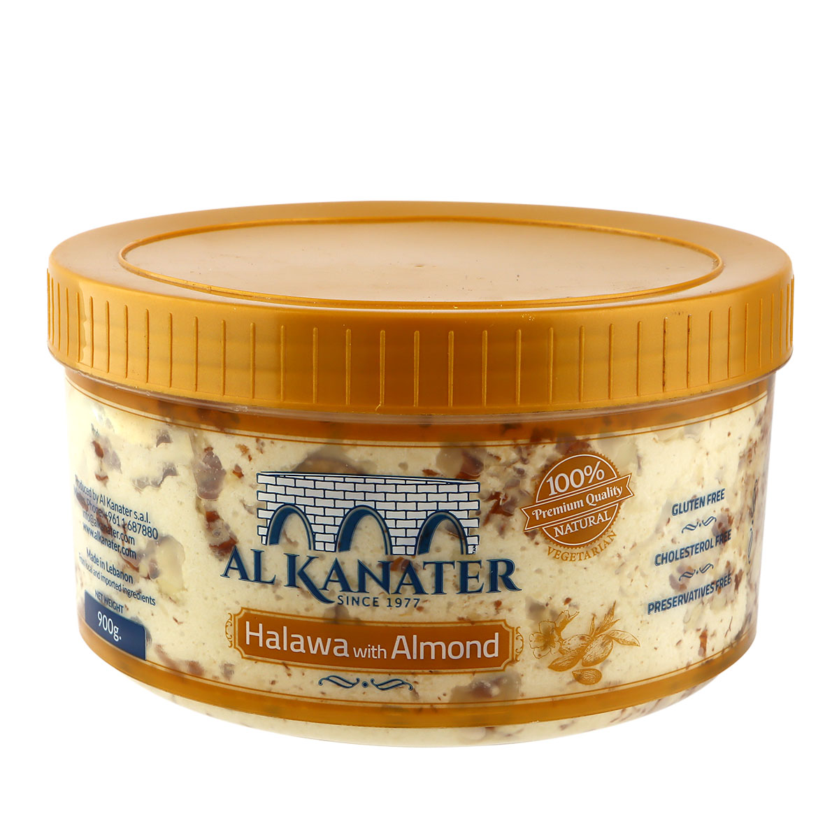 Al Kanater Halawa with Almond 900g