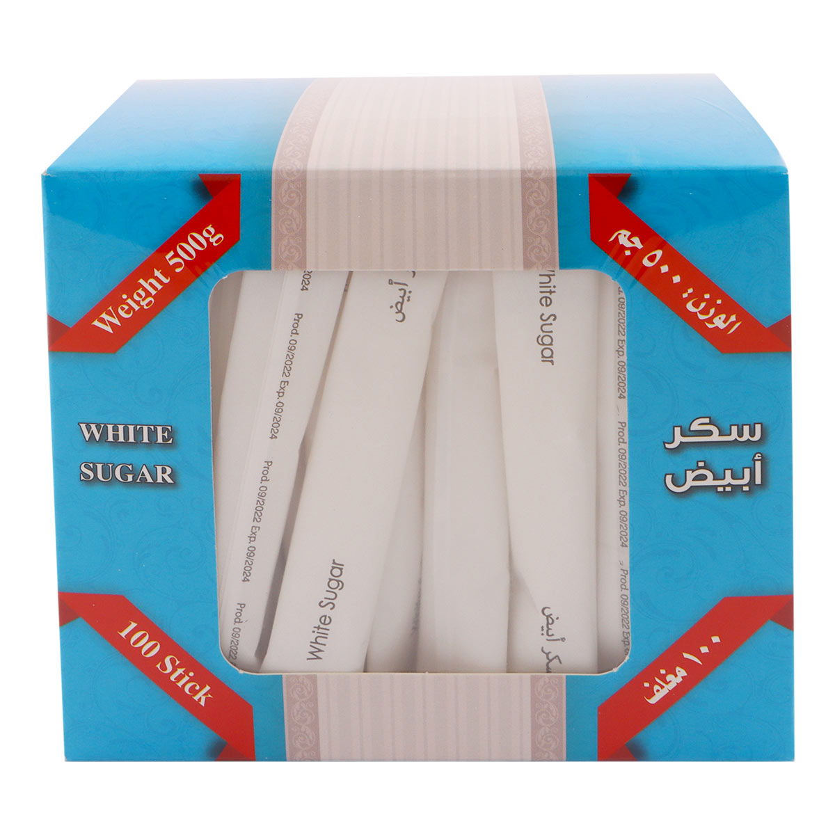 White Sugar Stick 100x5g