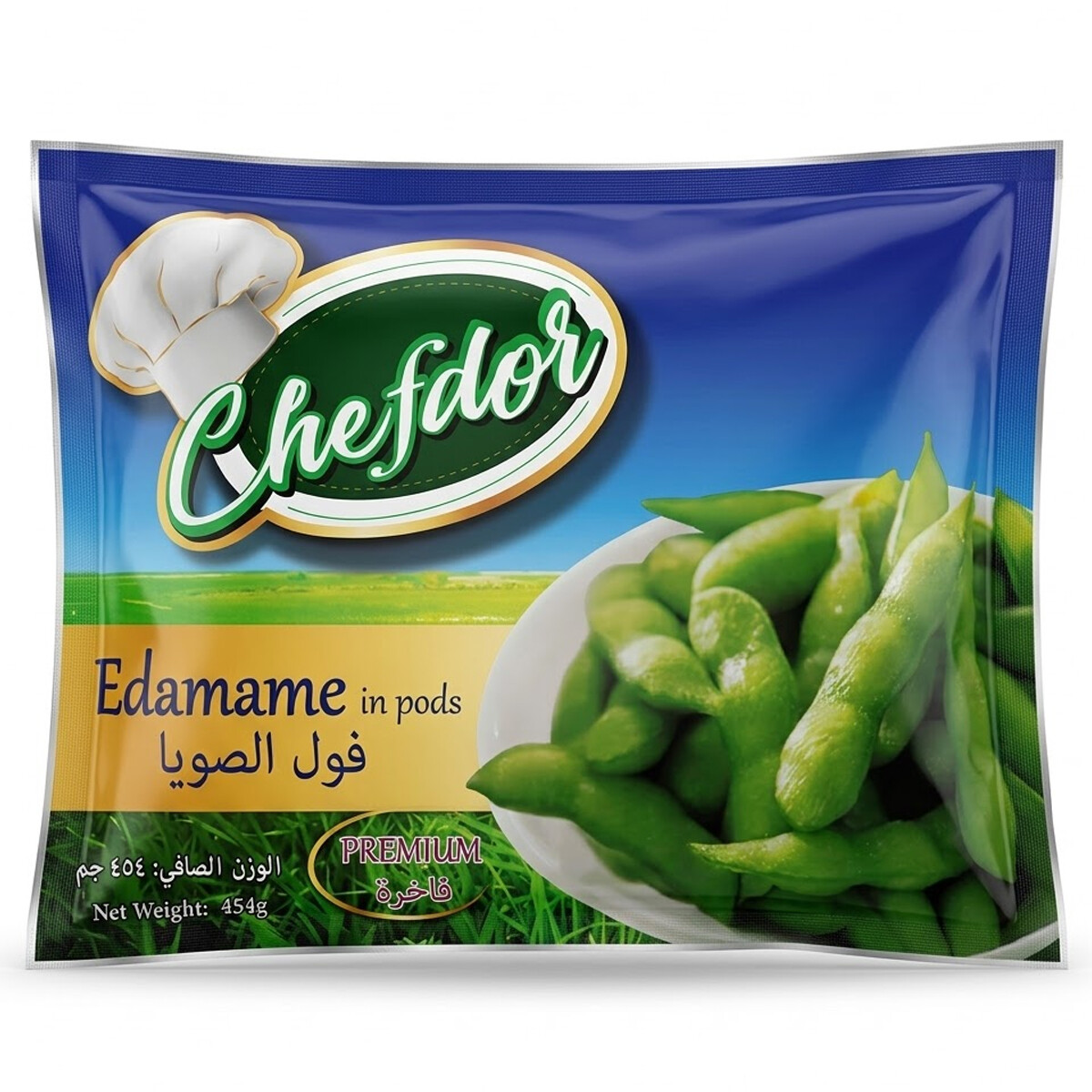 Chefdor Edamame in Pods 454g