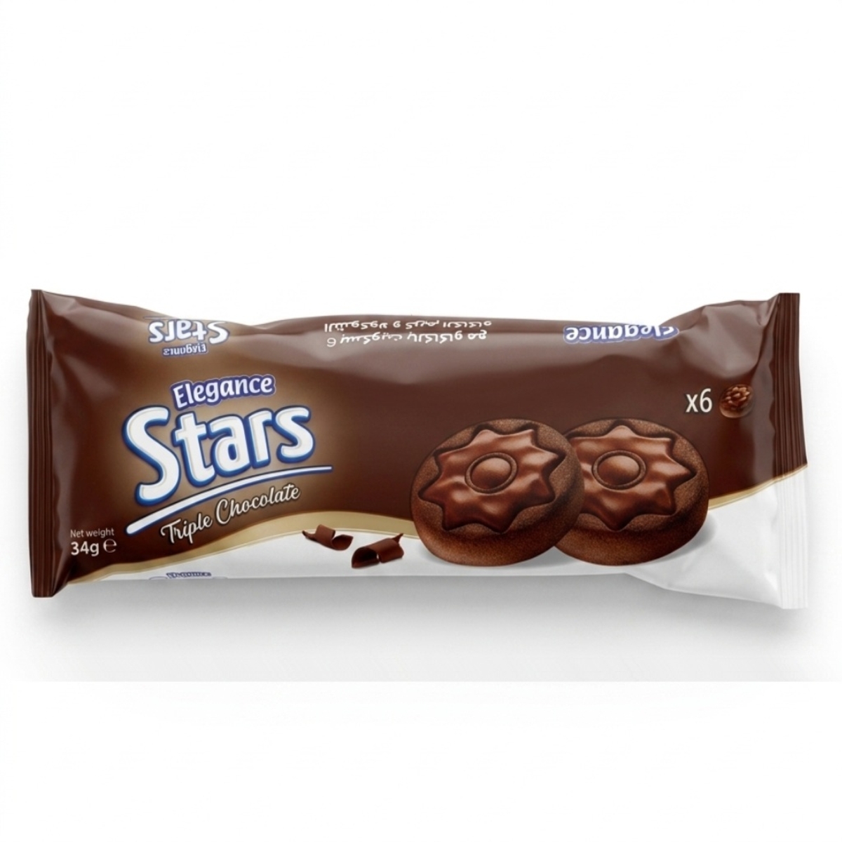 Elegance Stars Triple Chocolate 34g