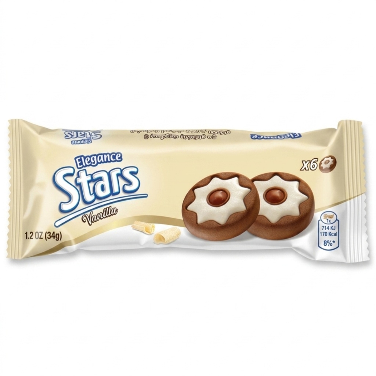 Elegance Stars Vanilla 34g