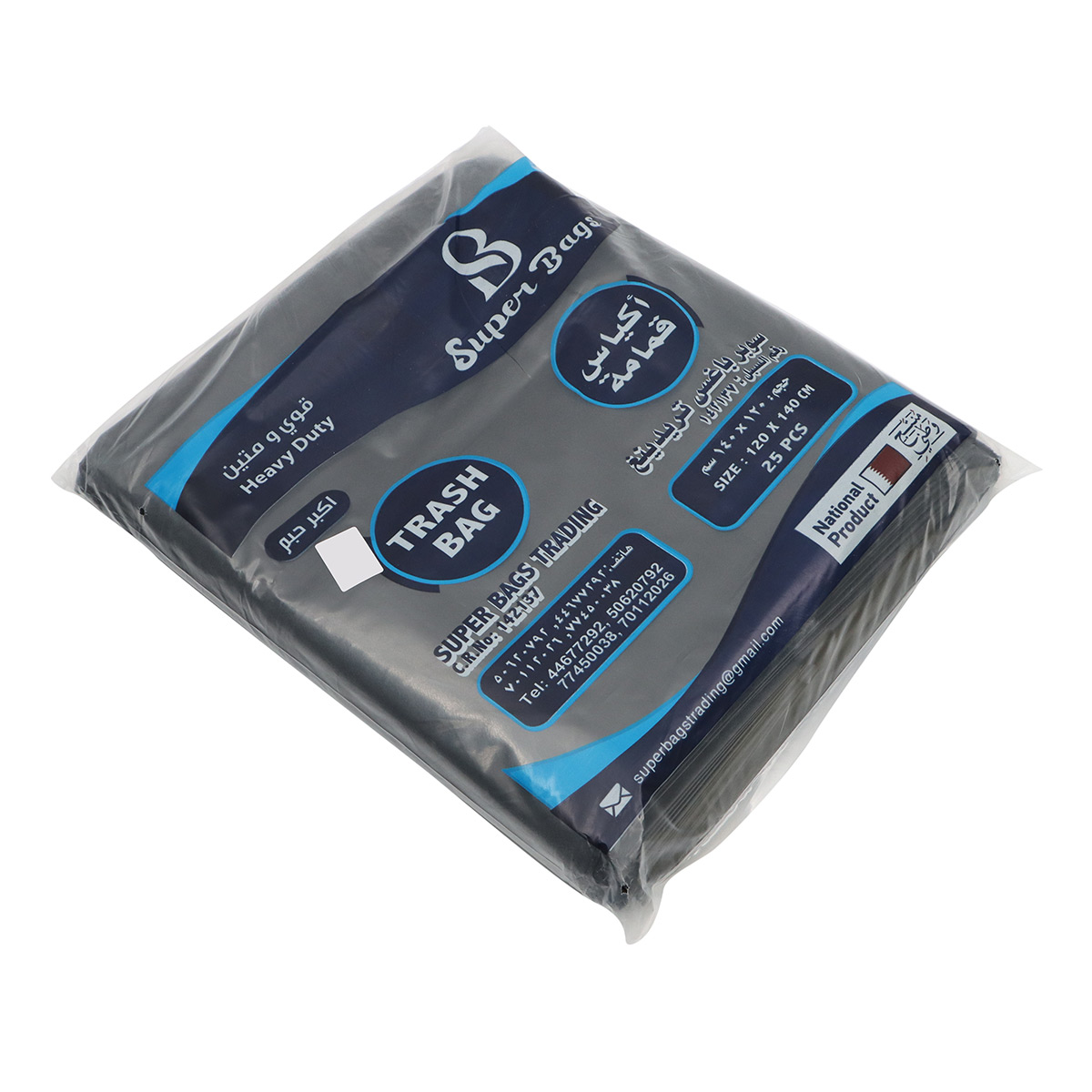 Super Bag Trash Bag 120X140 25 Pcs