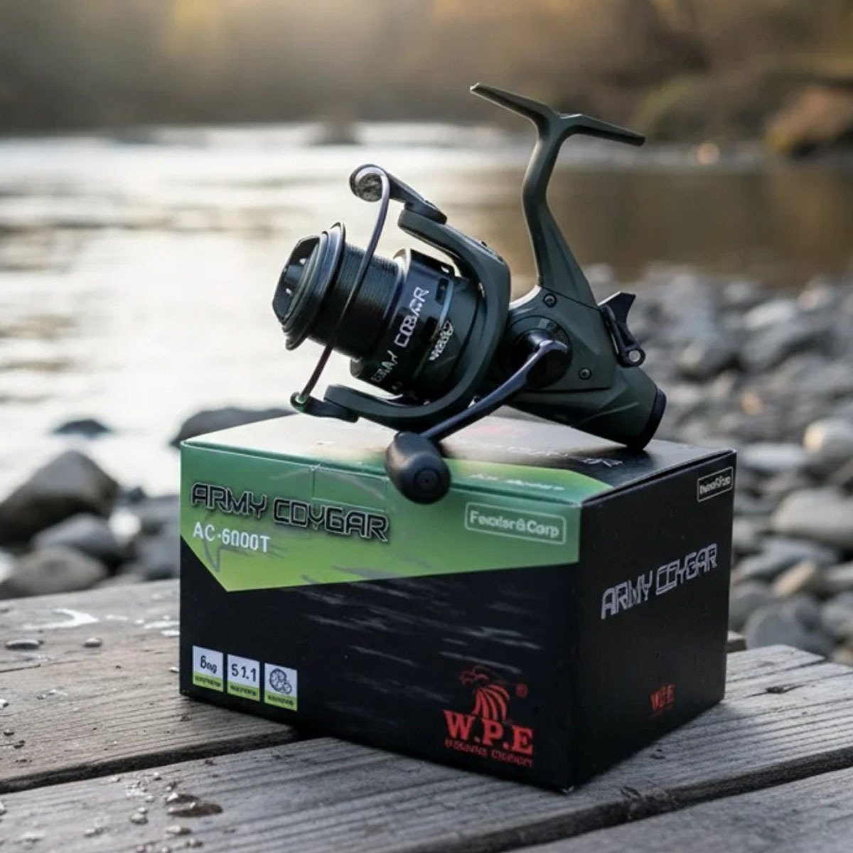 Army Cover Fishing Wheel