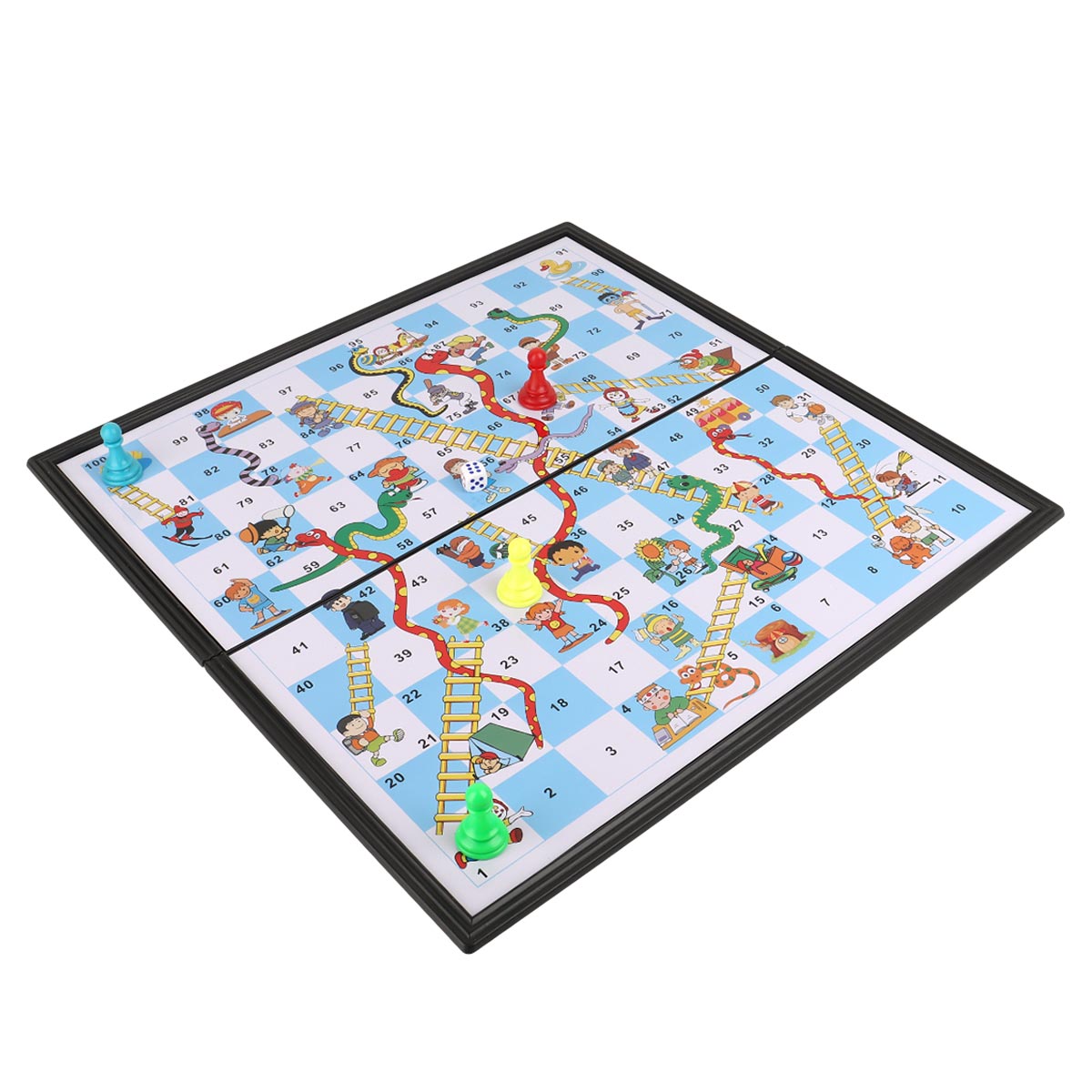 Card Snake Ladders