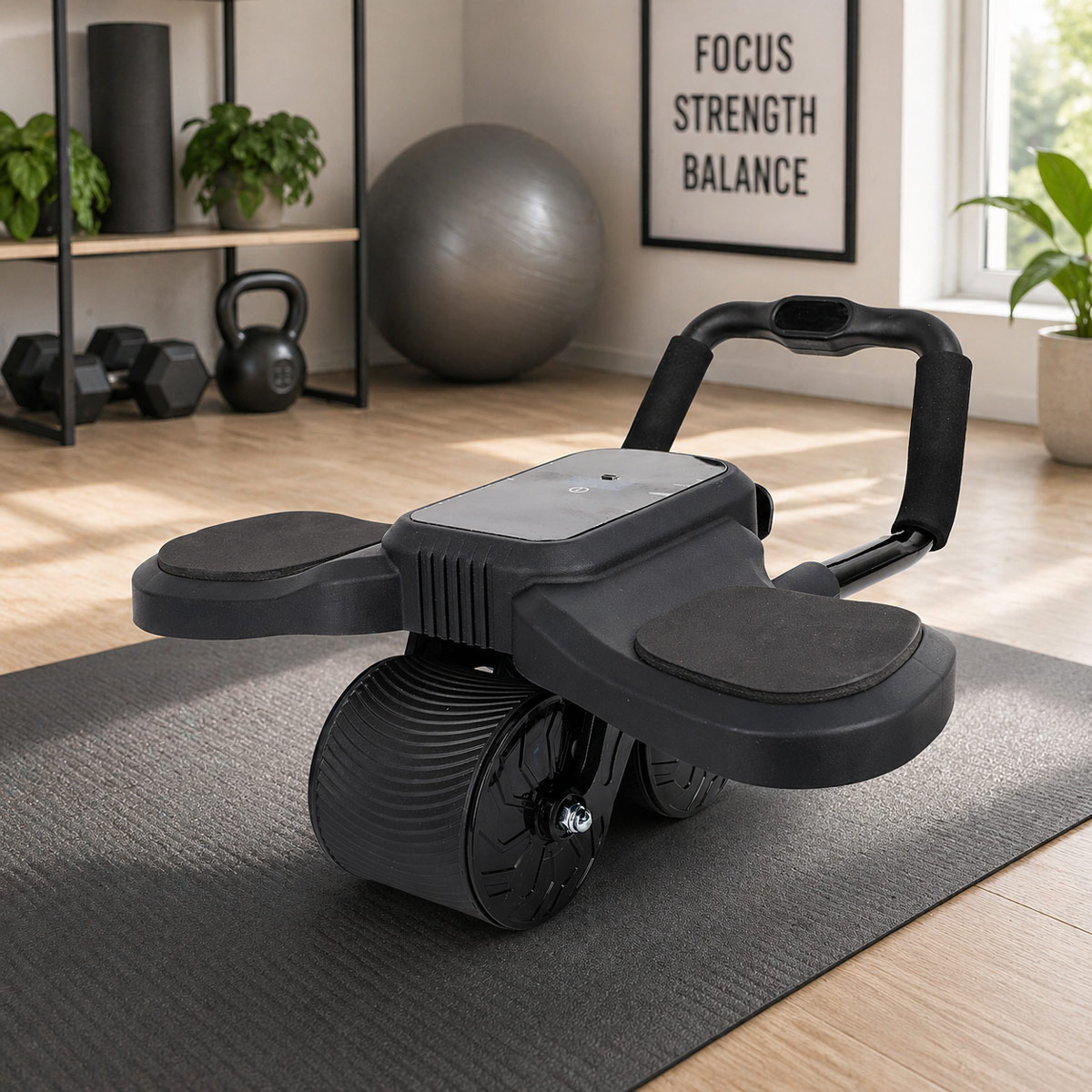 Ab Wheel With Elbow Support