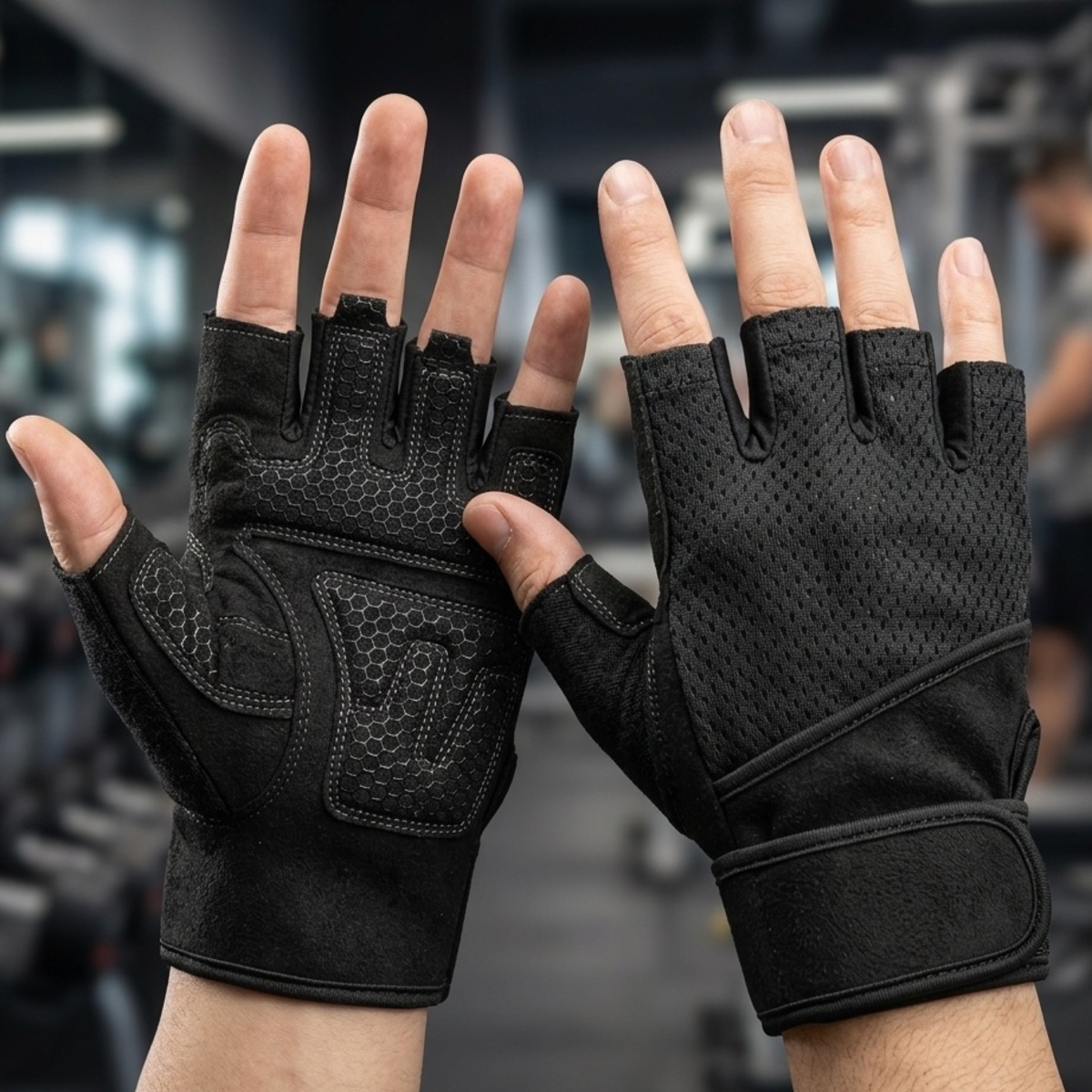 Fingerless Gym Gloves