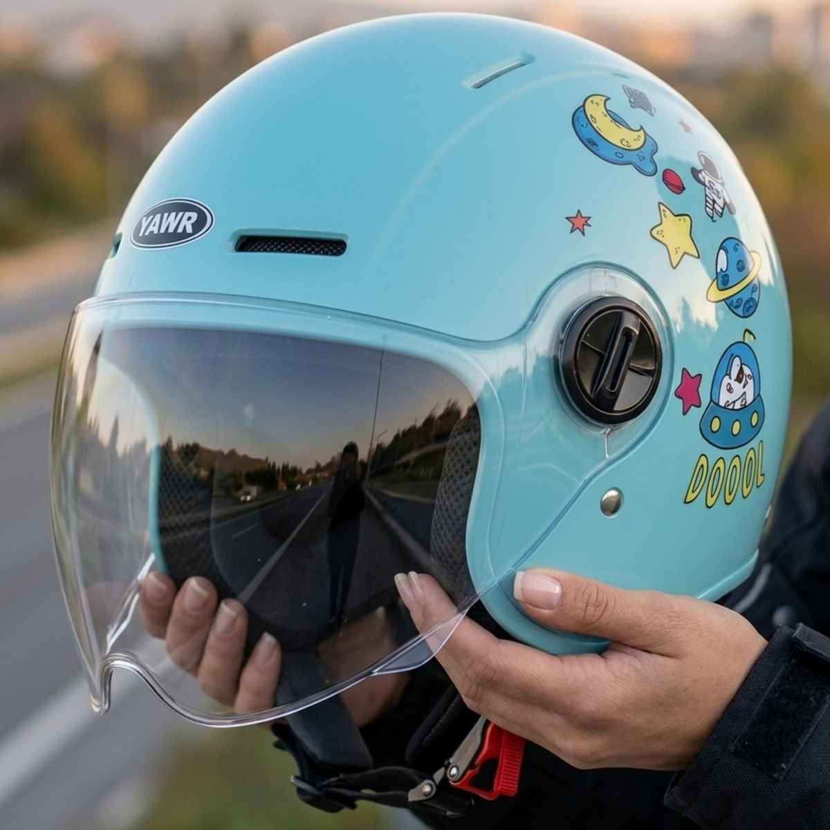 Yawr Open Face Helmet