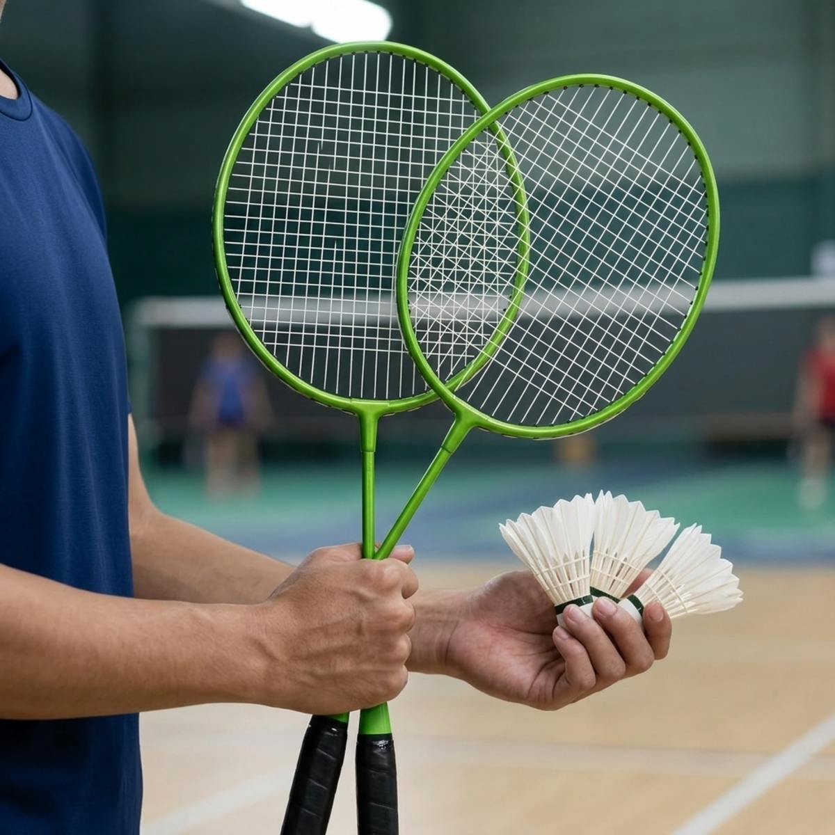 Badminton Racket Set with Shuttlecocks