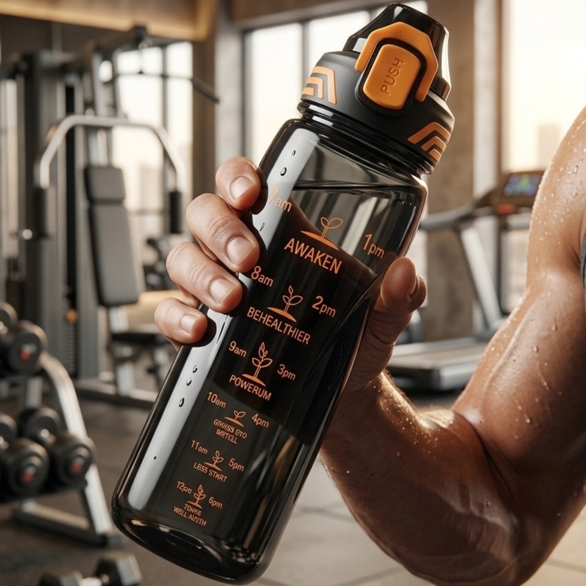 Motivational Water Bottle
