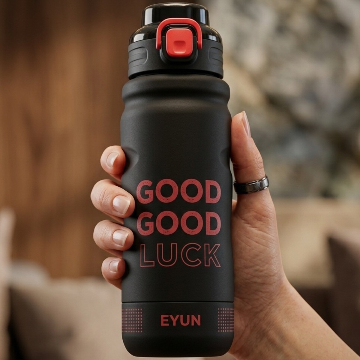 Eyun Good Luck Water Bottle