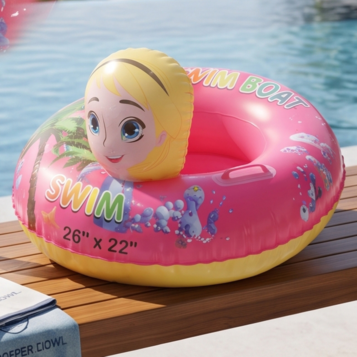 Kids Inflatable Swim Boat
