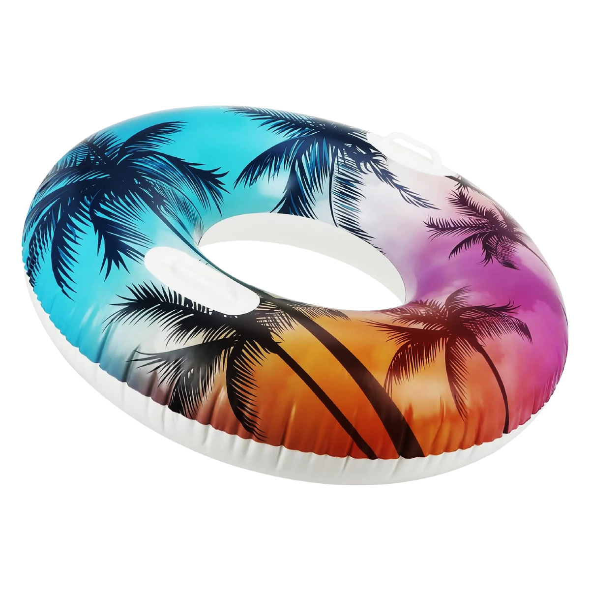 Inflatable Adults Swimming Ring Assorted Color