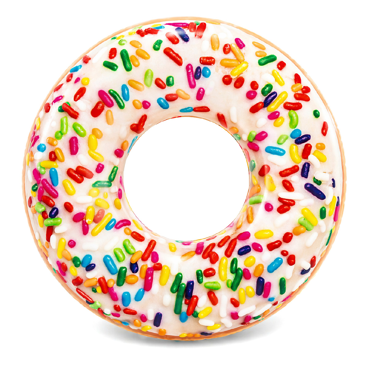 Inflatable Adults Swimming Ring Assorted Color