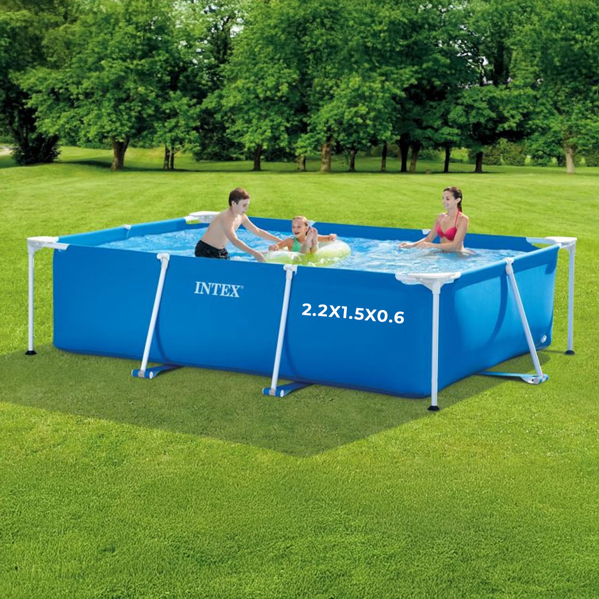 Intex Rectangular Outdoor Frame Pool