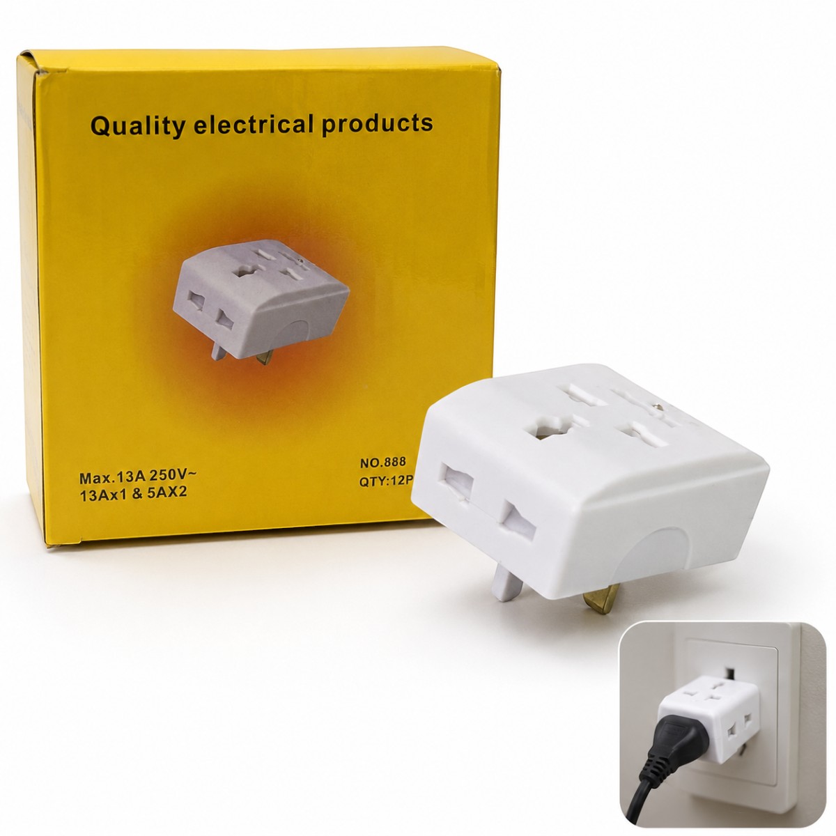 Electrical Adaptor 13A 250V