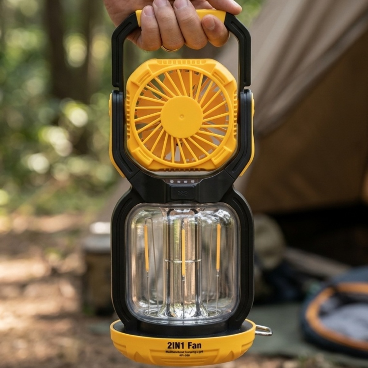 Multifunctional Camping Light And Fan
