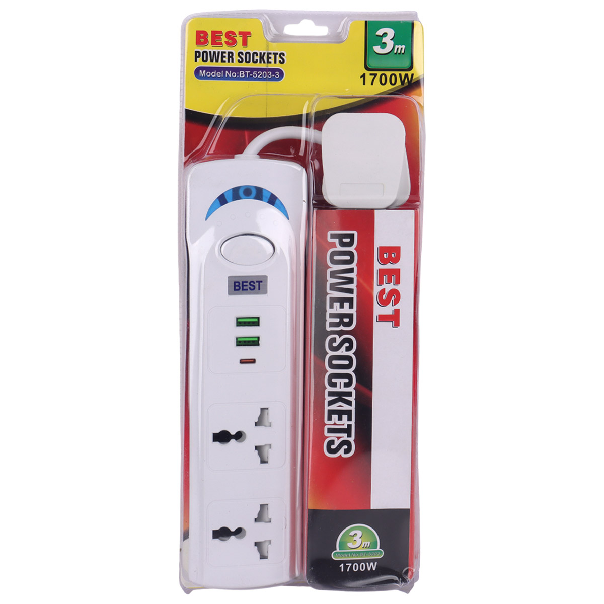 Universal Power Sockets 1700W
