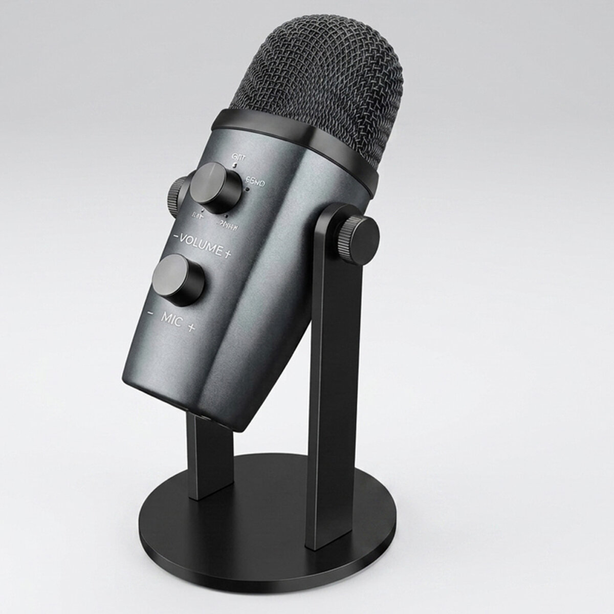 Professional Studio Microphone With Stand & Controls