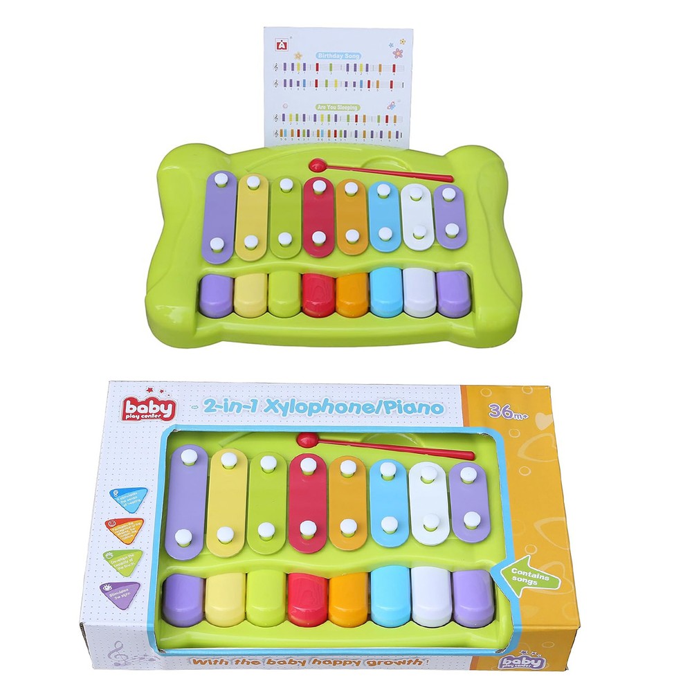 2 In 1 Xylophone Toy