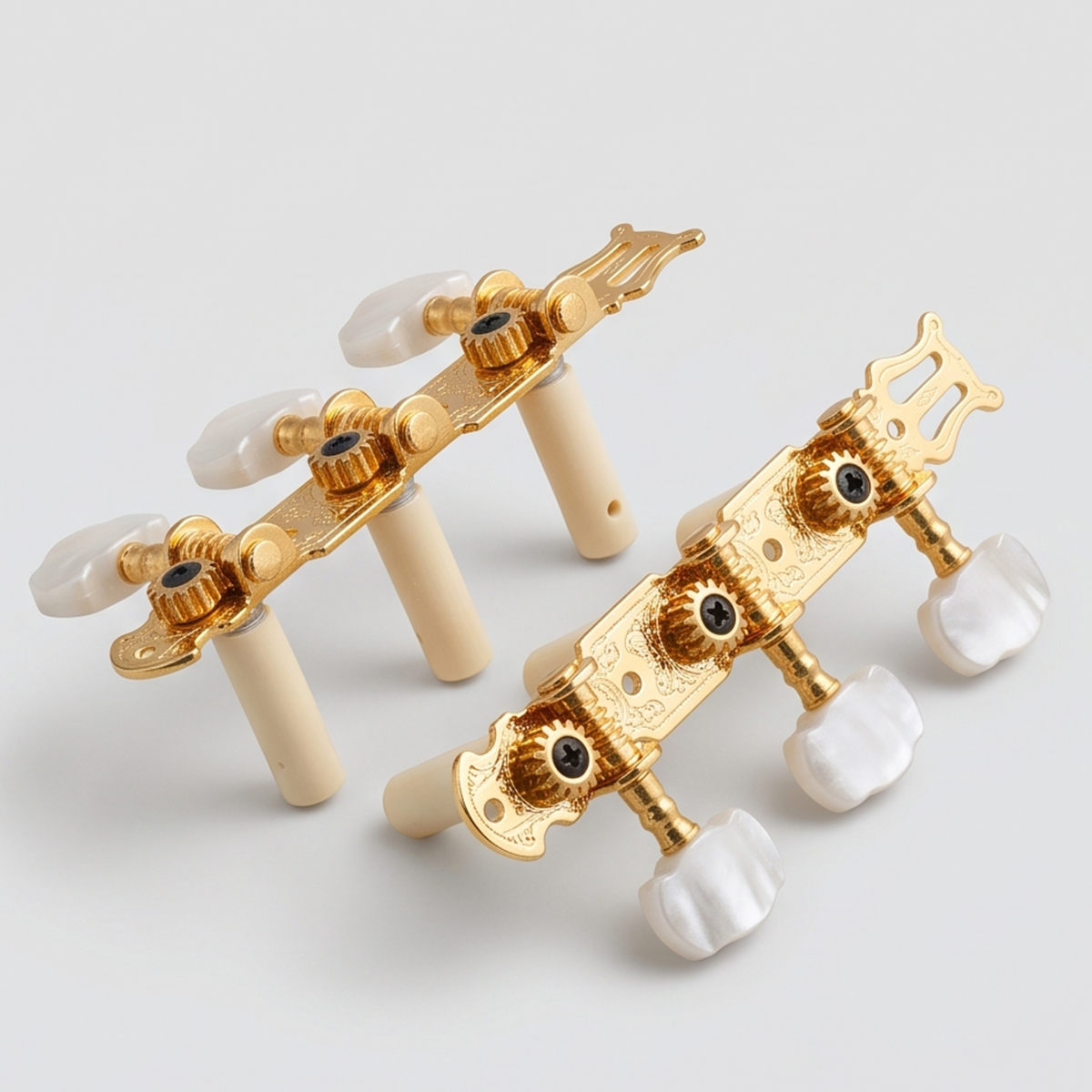 Golden Classical Guitar Tuning Pegs