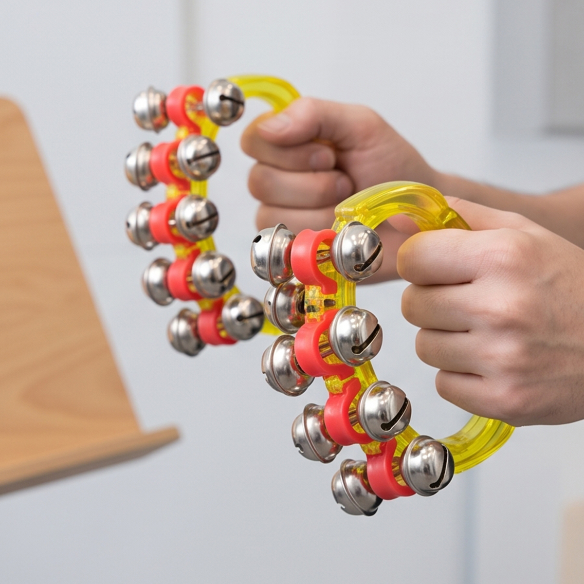 D-Handle Hand Sleigh Bells