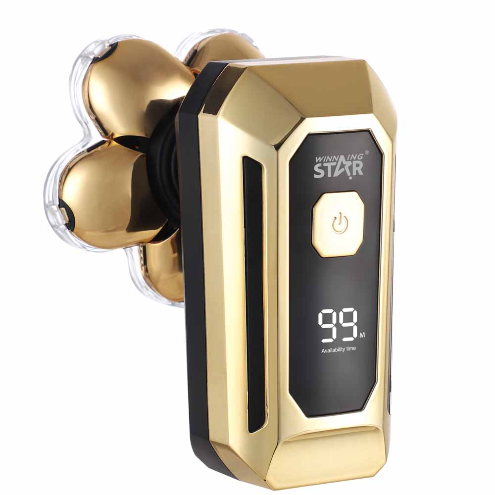 Winning Star Rechargeable 6 Blade Bald Hair Clipper - ST-5645