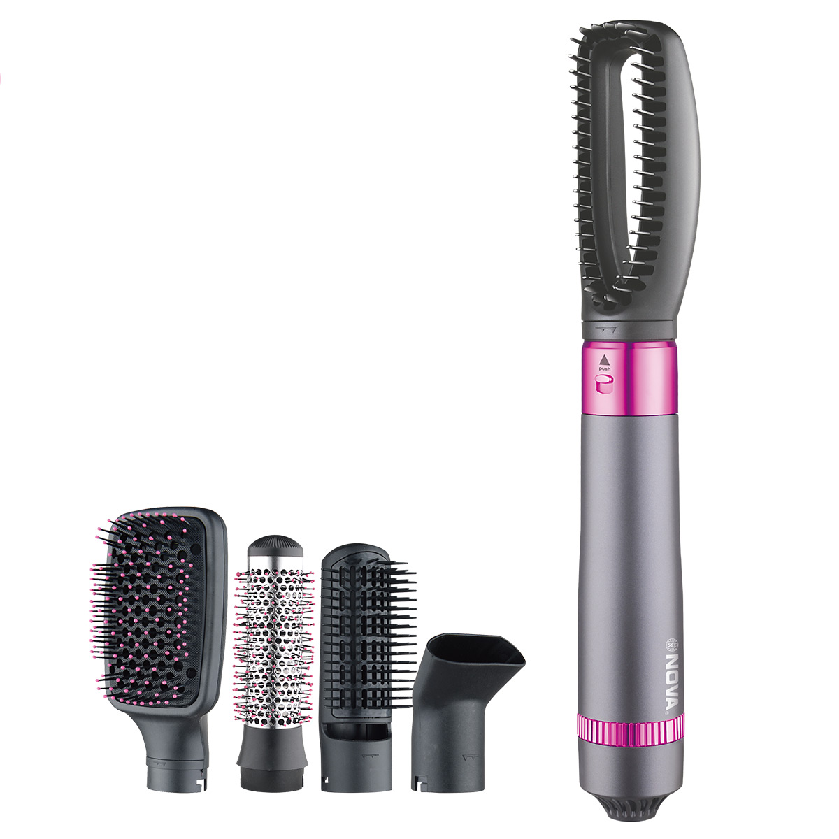 Nova 5 In 1 Hot Air Hair Dresser - NV-7420