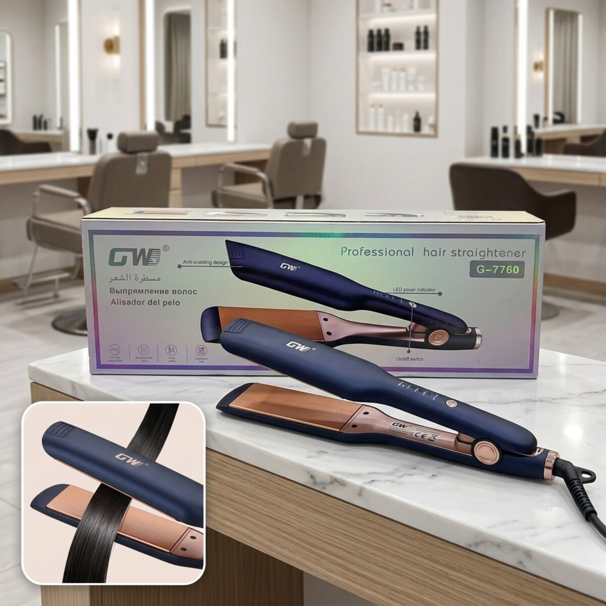 Gw Professional Hair Straightener G-7760