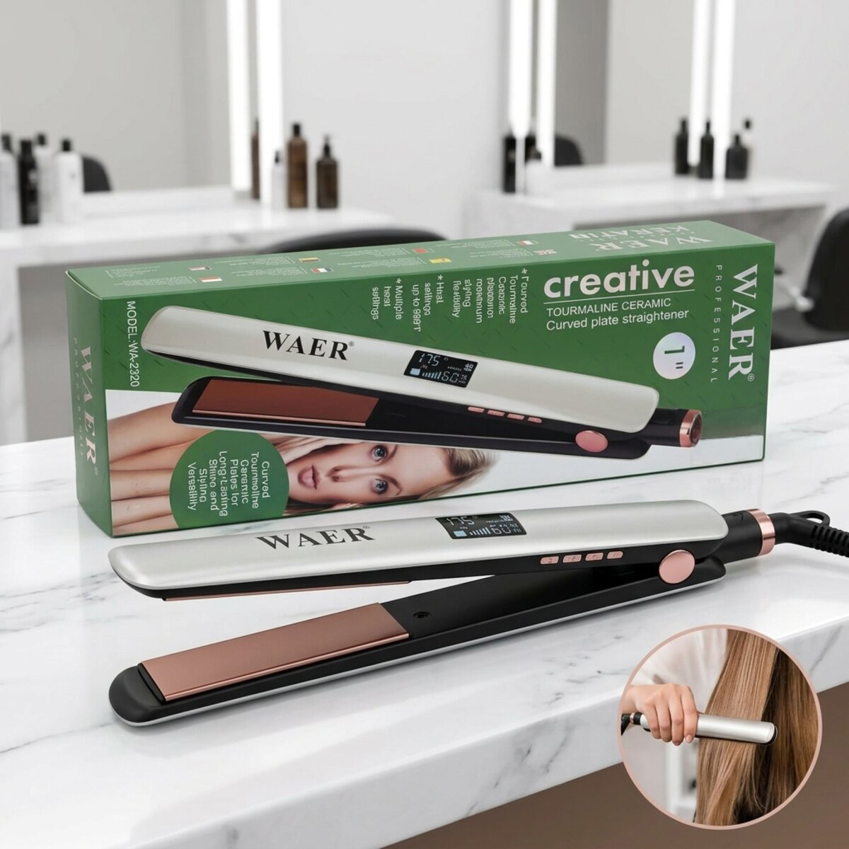 Waer Tourmaline Hair Straightener