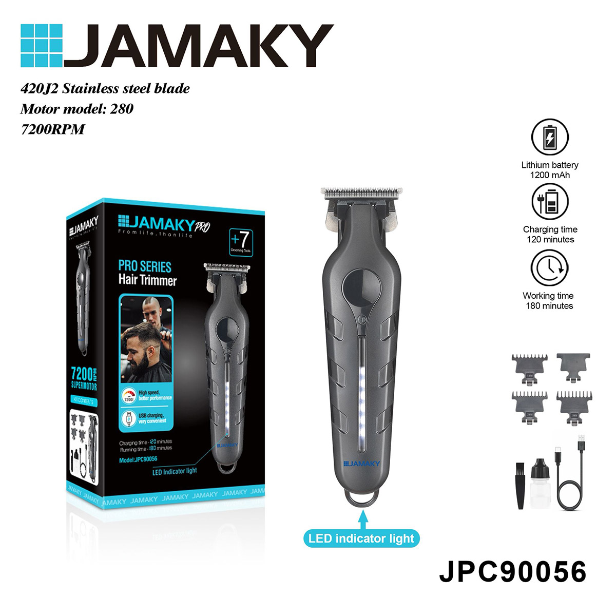 Jamaky Hair Trimmer JPC90056