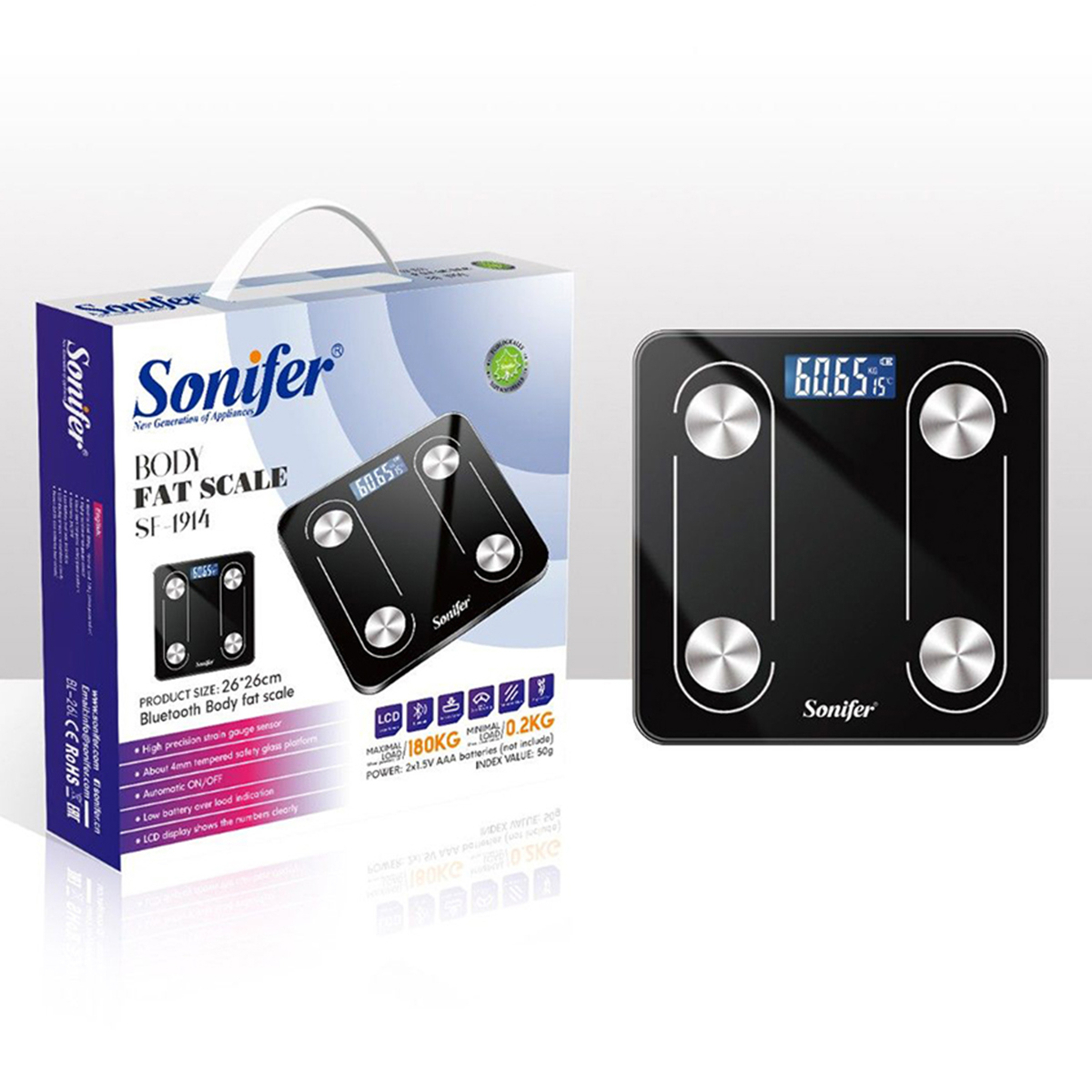 Sonifer Digital Body Scale Maximum 180Kg