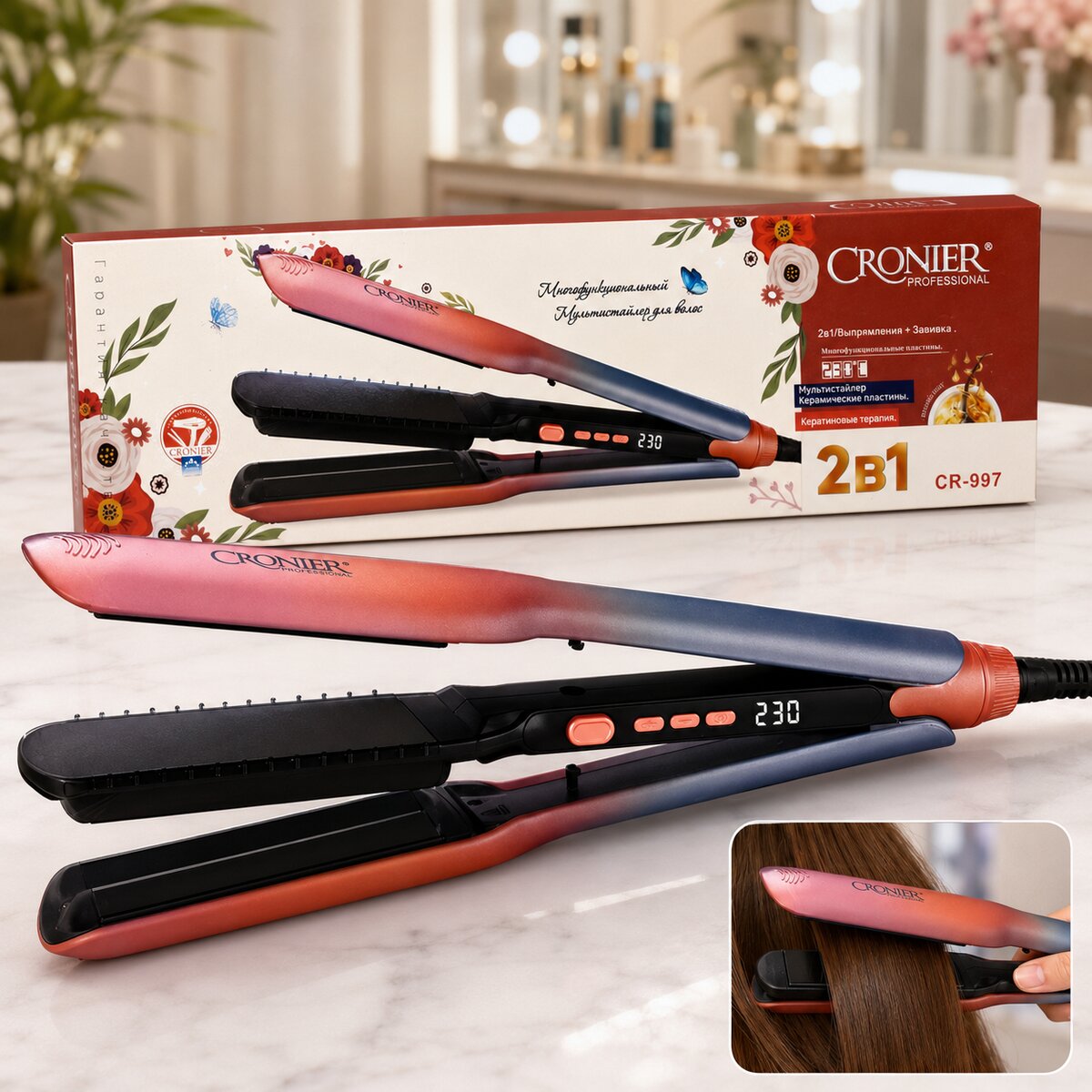 Cronier Professional Hair Crimper
