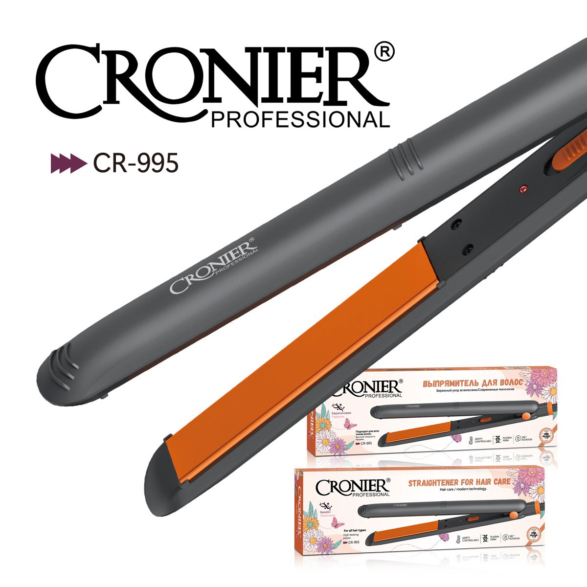 Croner Professional Hair Straightener CR-995