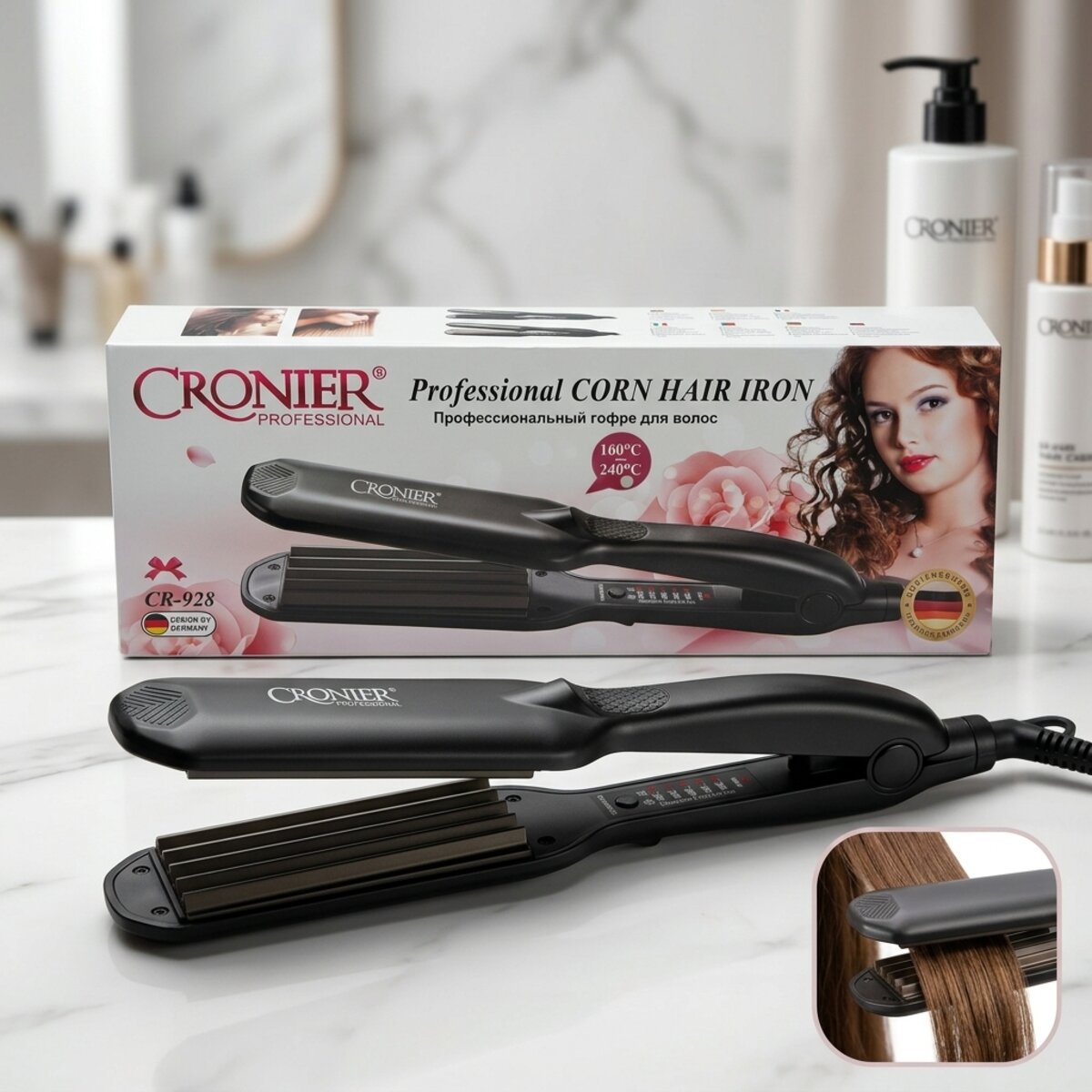 Cronier Professional Hair Iron Corn
