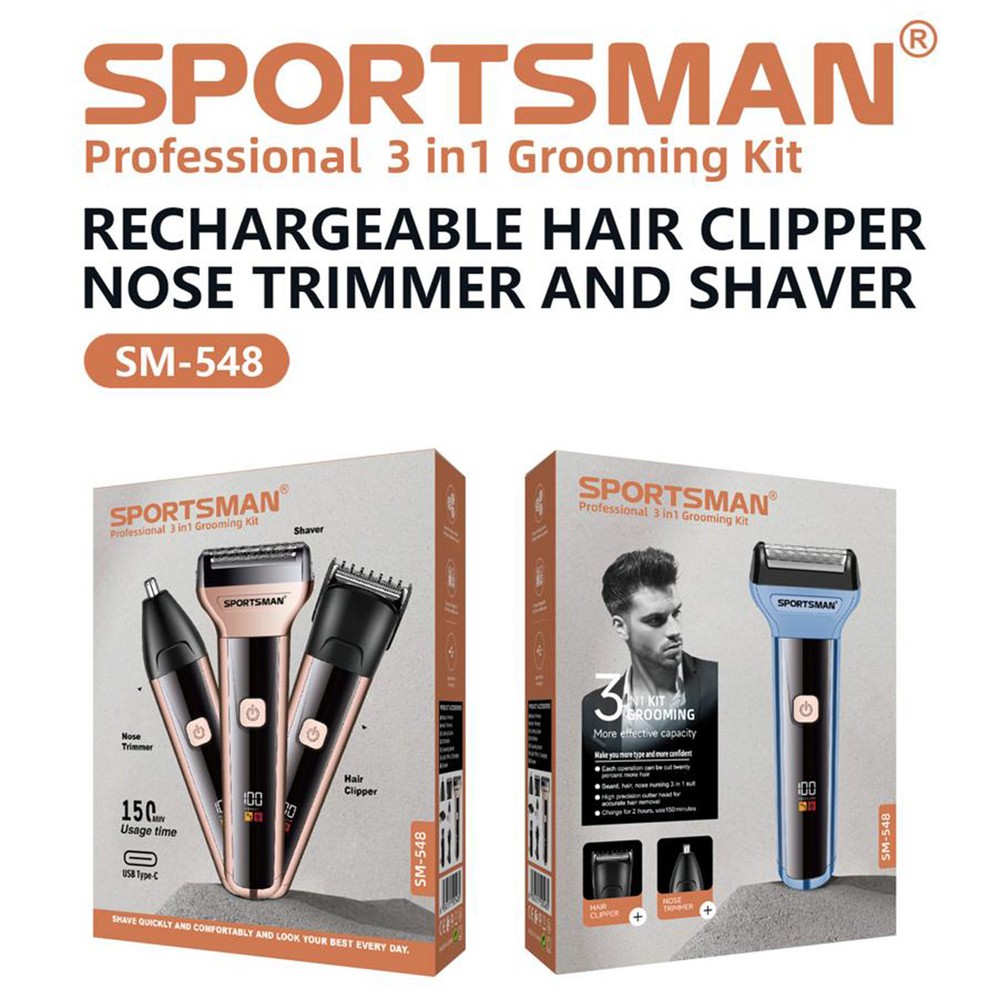 Sporstman 3in1 Grooming Kit SM 548
