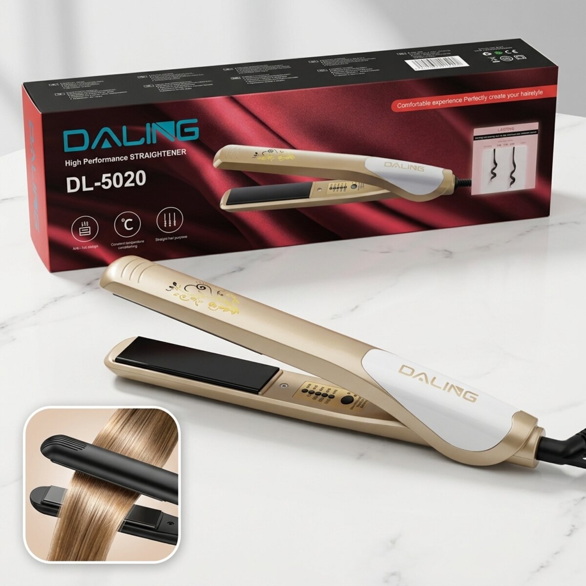 Daling High Performance Hair Straightener