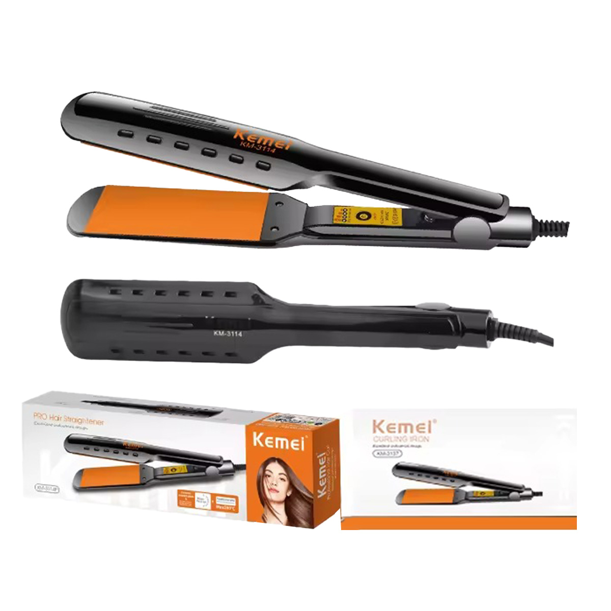 Kemei Hair Straightner 17189 KM 3114D