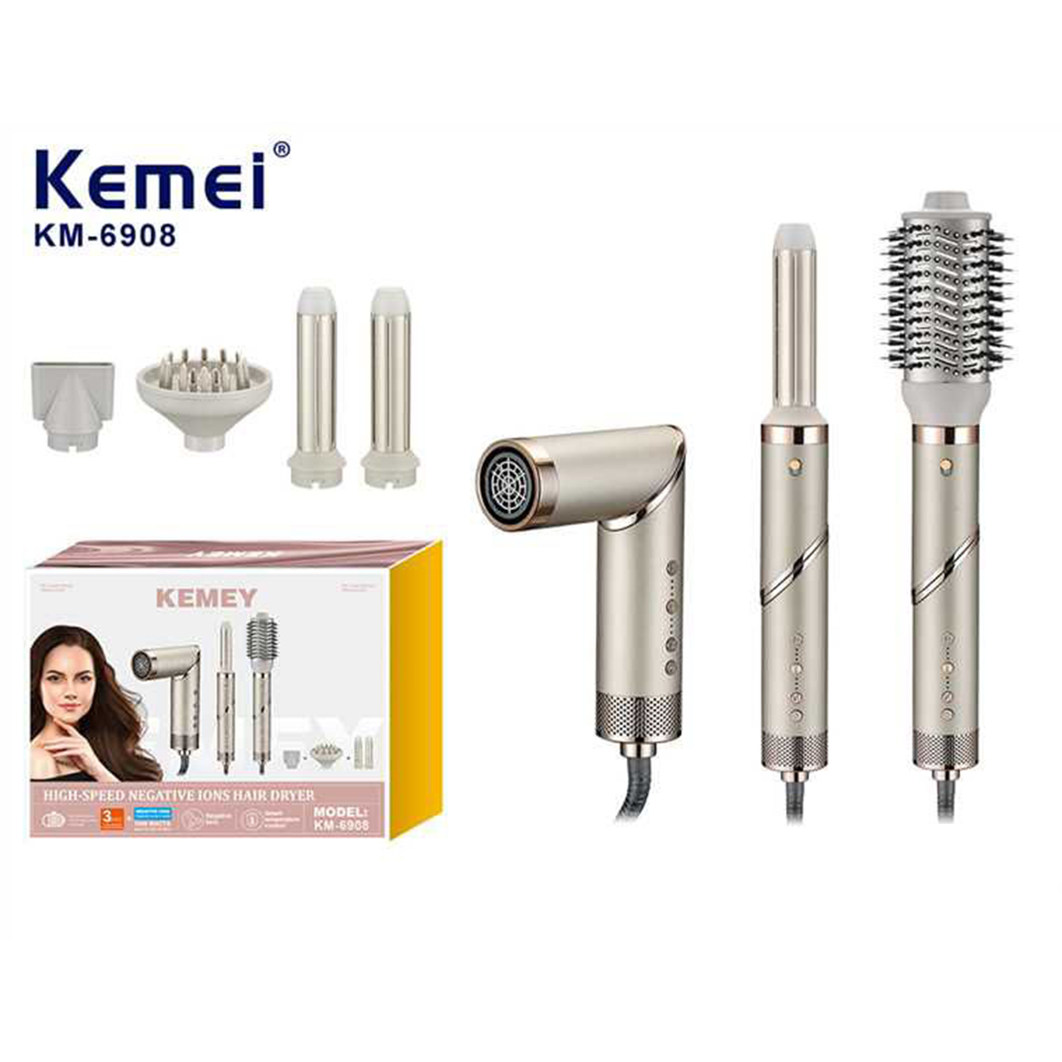Kemei Hair Styling Set KM 6908