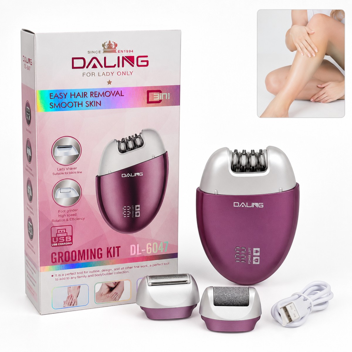 Daling Ladies Epilator